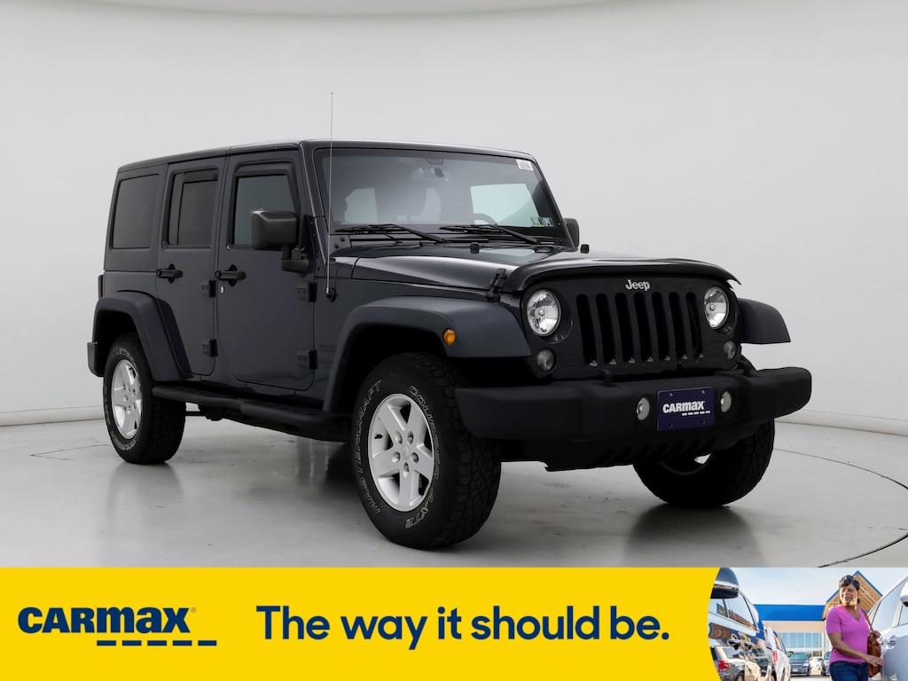 used 2016 Jeep Wrangler car, priced at $19,998