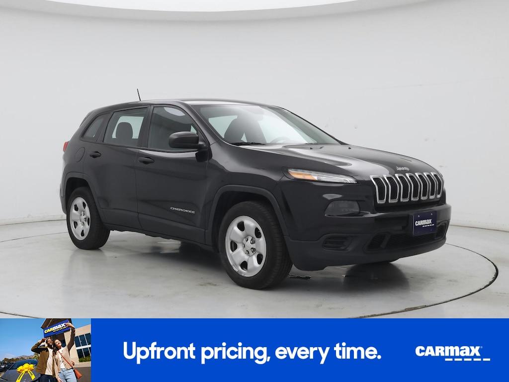 used 2014 Jeep Cherokee car, priced at $14,998