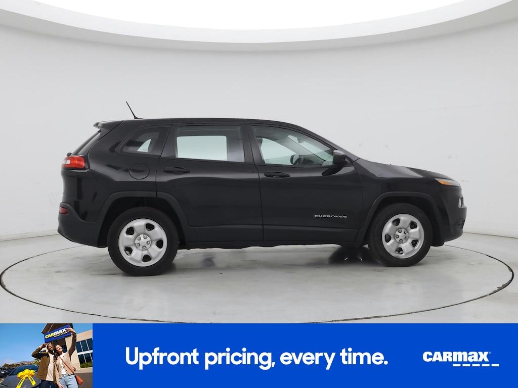 used 2014 Jeep Cherokee car, priced at $14,998