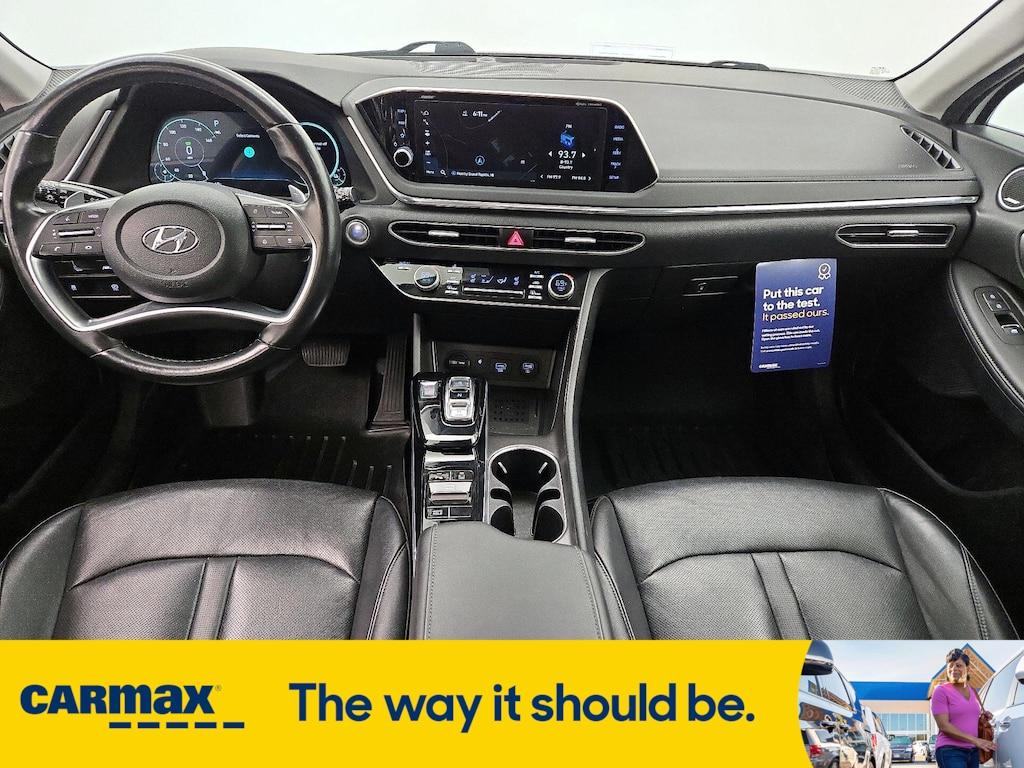 used 2021 Hyundai Sonata Hybrid car, priced at $18,998