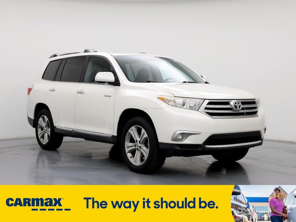 used 2013 Toyota Highlander car, priced at $19,998