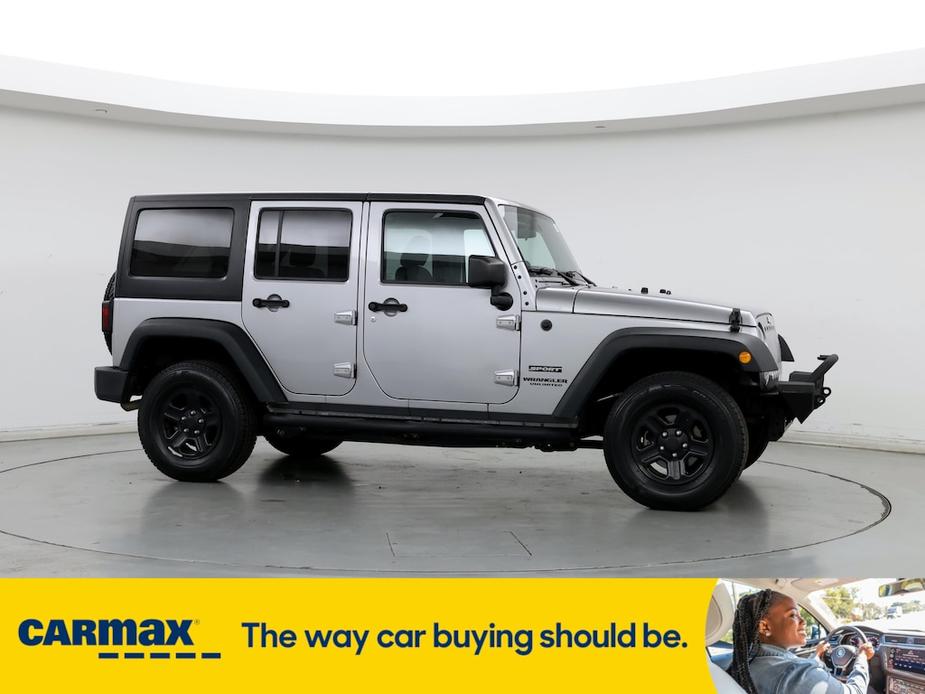 used 2017 Jeep Wrangler car, priced at $25,998