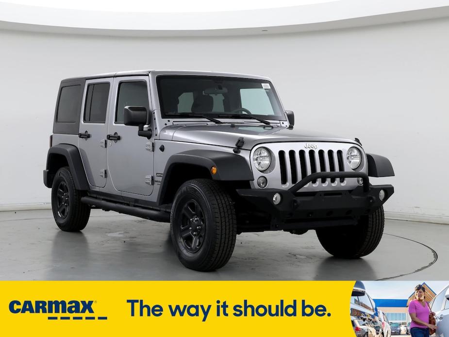 used 2017 Jeep Wrangler car, priced at $25,998