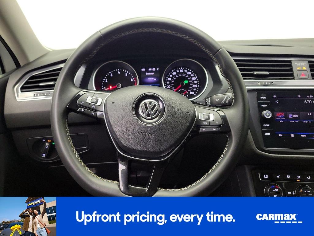 used 2021 Volkswagen Tiguan car, priced at $19,998