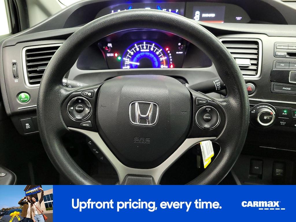 used 2015 Honda Civic car, priced at $13,998