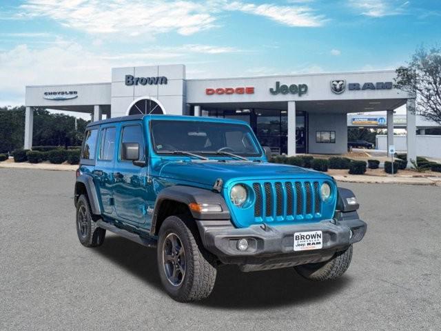 used 2020 Jeep Wrangler Unlimited car, priced at $28,911