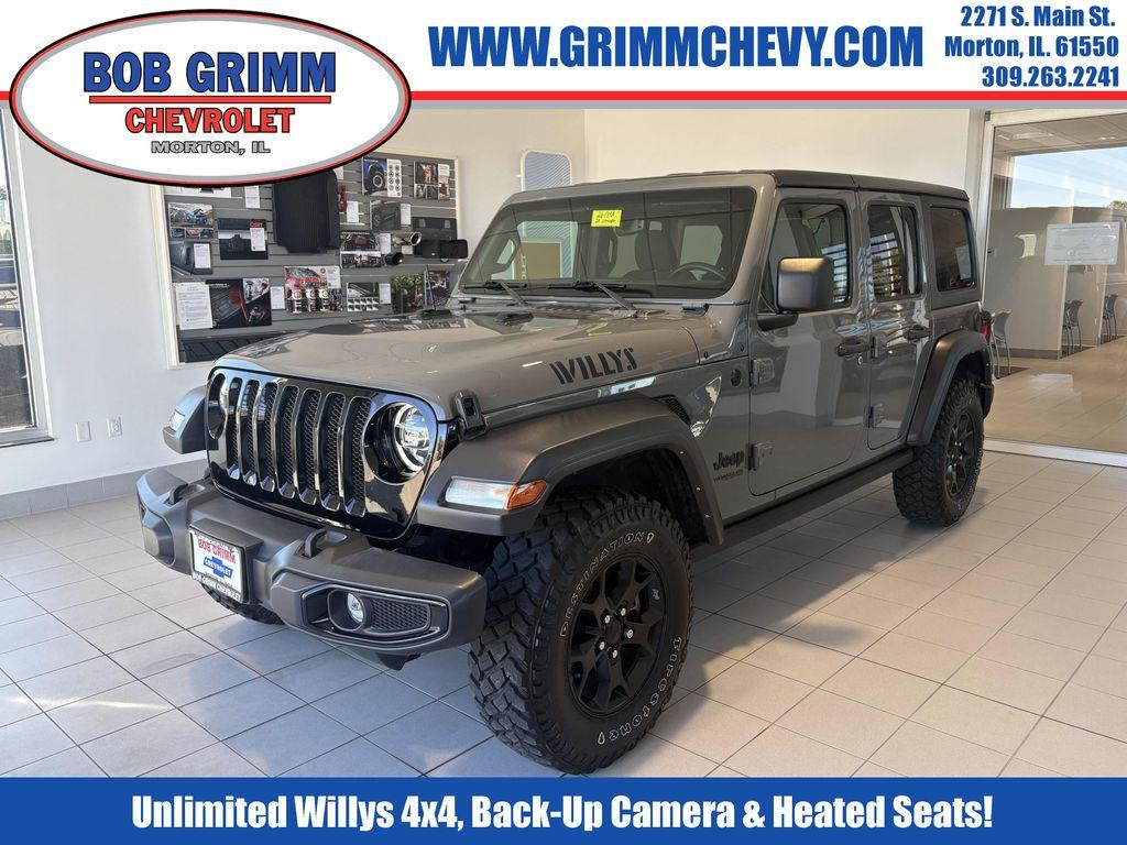 used 2022 Jeep Wrangler car, priced at $29,488