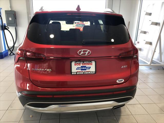 used 2021 Hyundai Santa Fe car, priced at $20,288