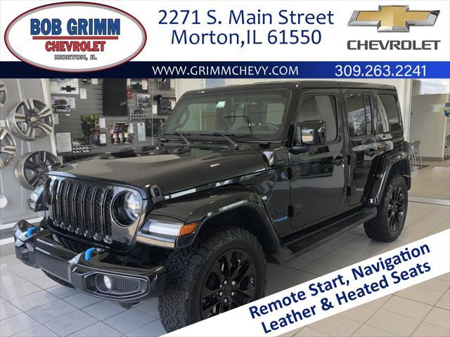 used 2021 Jeep Wrangler Unlimited 4xe car, priced at $31,988