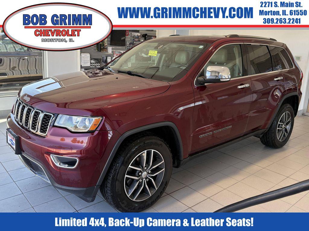 used 2017 Jeep Grand Cherokee car, priced at $14,588