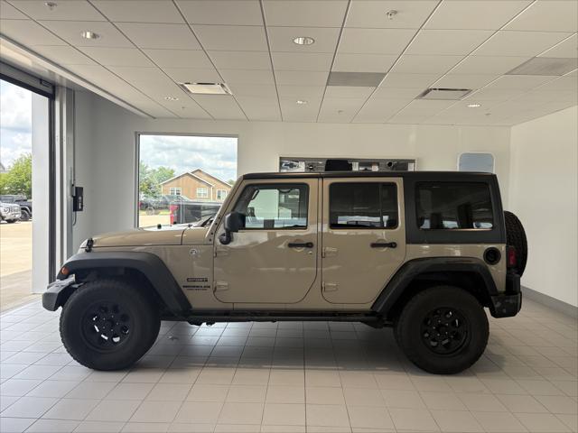 used 2016 Jeep Wrangler Unlimited car, priced at $18,488