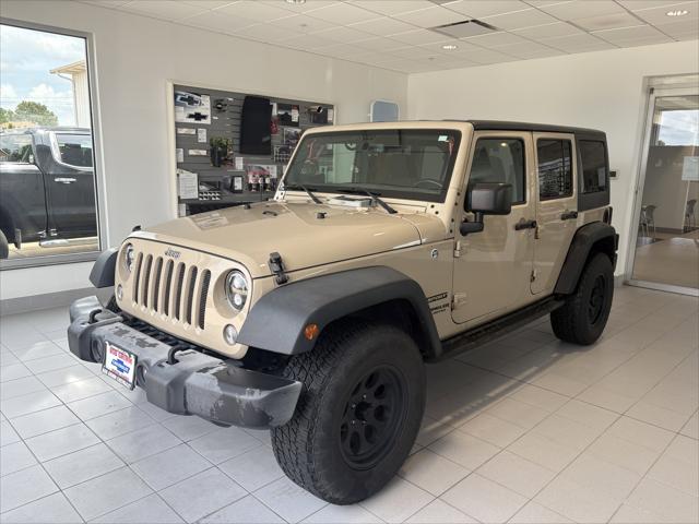 used 2016 Jeep Wrangler Unlimited car, priced at $18,488