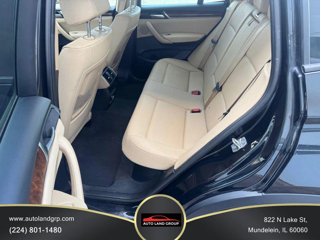 used 2016 BMW X3 car, priced at $10,695