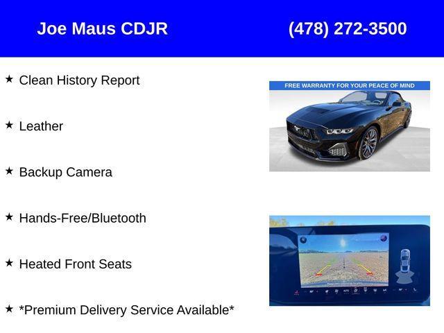 used 2024 Ford Mustang car, priced at $46,987