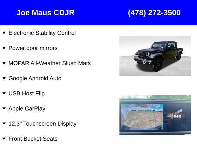 new 2025 Jeep Gladiator car, priced at $36,737