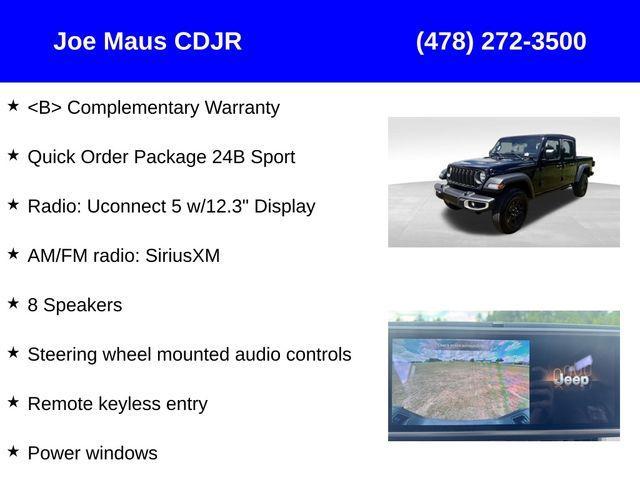 new 2025 Jeep Gladiator car, priced at $36,737