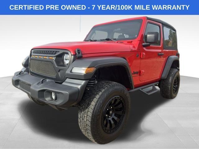 used 2022 Jeep Wrangler car, priced at $26,987