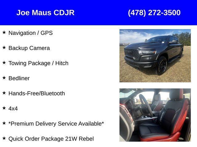 new 2025 Ram 1500 car, priced at $54,886