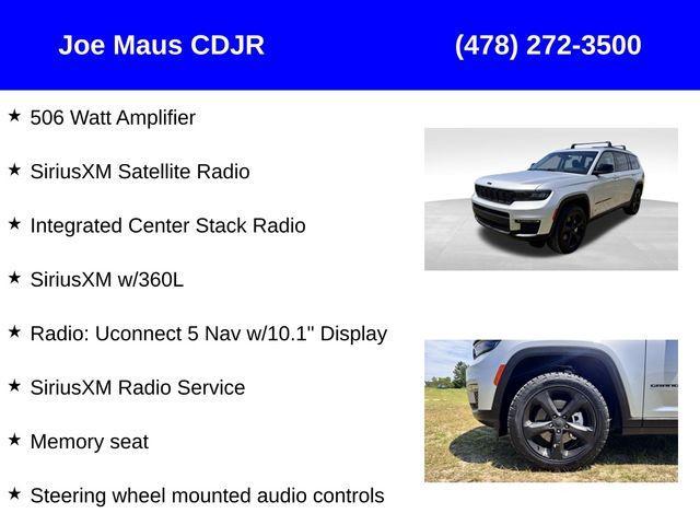used 2022 Jeep Grand Cherokee L car, priced at $29,711