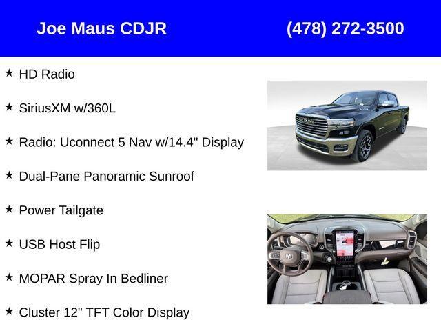 new 2025 Ram 1500 car, priced at $60,911