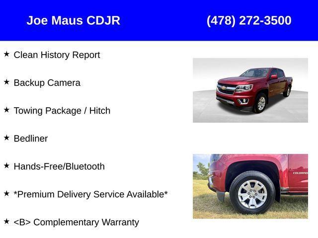 used 2017 Chevrolet Colorado car, priced at $19,711