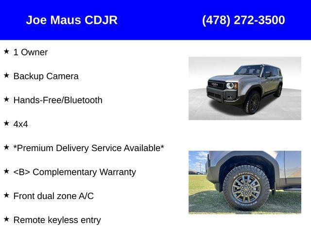 used 2024 Toyota Land Cruiser car, priced at $59,211