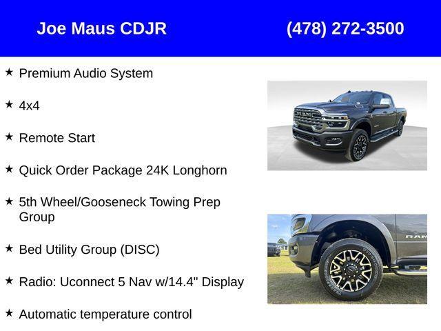 new 2025 Ram 3500 car, priced at $84,987