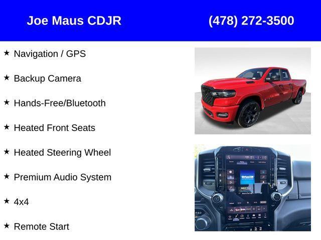 new 2025 Ram 1500 car, priced at $46,287