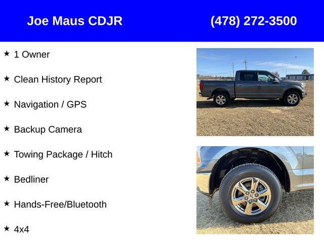 used 2018 Ford F-150 car, priced at $23,711