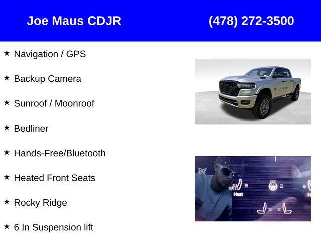 new 2025 Ram 1500 car, priced at $63,870
