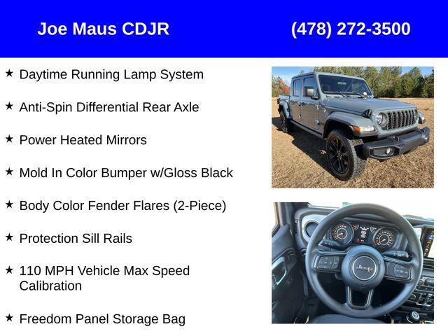 new 2025 Jeep Gladiator car, priced at $43,602