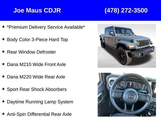 new 2025 Jeep Gladiator car, priced at $40,002