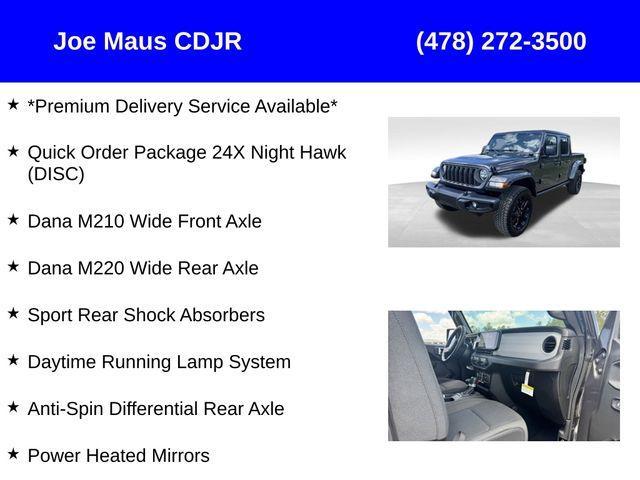 new 2025 Jeep Gladiator car, priced at $40,374