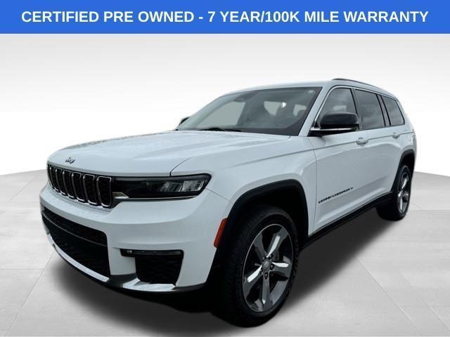 used 2021 Jeep Grand Cherokee L car, priced at $28,987