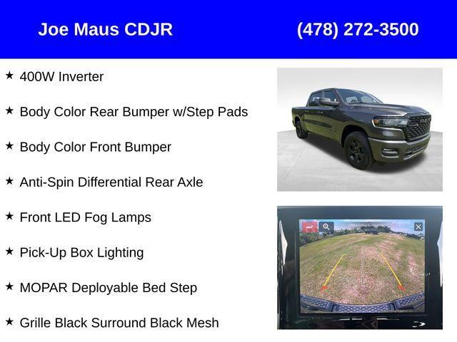 new 2025 Ram 1500 car, priced at $48,987