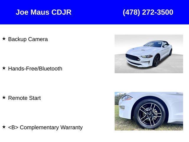 used 2020 Ford Mustang car, priced at $18,587