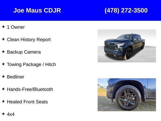used 2023 Chevrolet Silverado 1500 car, priced at $44,711