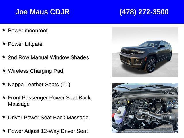 new 2025 Jeep Grand Cherokee L car, priced at $58,887