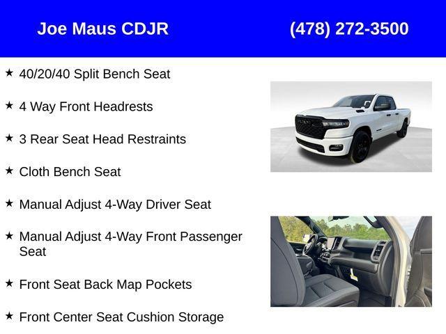 new 2025 Ram 1500 car, priced at $42,179