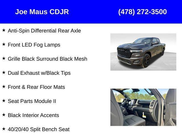 new 2025 Ram 1500 car, priced at $41,445