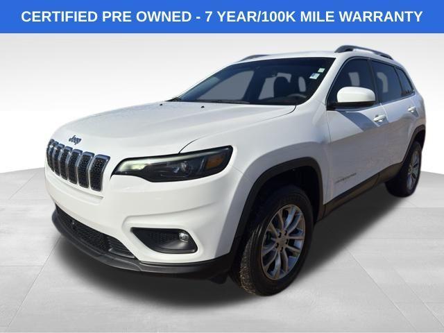 used 2021 Jeep Cherokee car, priced at $23,787