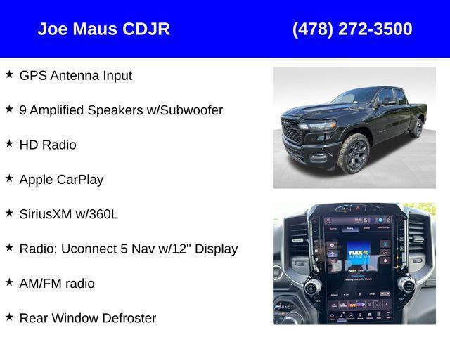 new 2025 Ram 1500 car, priced at $45,387