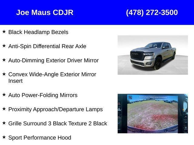 new 2025 Ram 1500 car, priced at $61,550