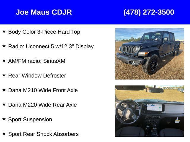 new 2025 Jeep Gladiator car, priced at $40,307