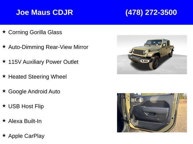 new 2025 Jeep Gladiator car, priced at $43,975