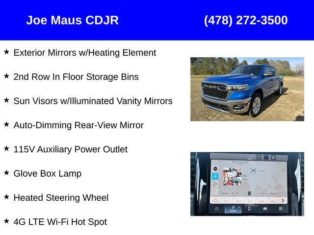 new 2025 Ram 1500 car, priced at $46,487