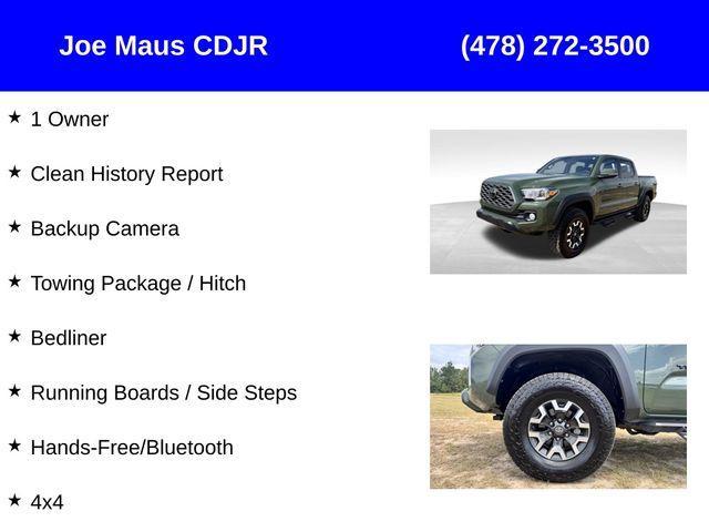 used 2021 Toyota Tacoma car, priced at $38,987