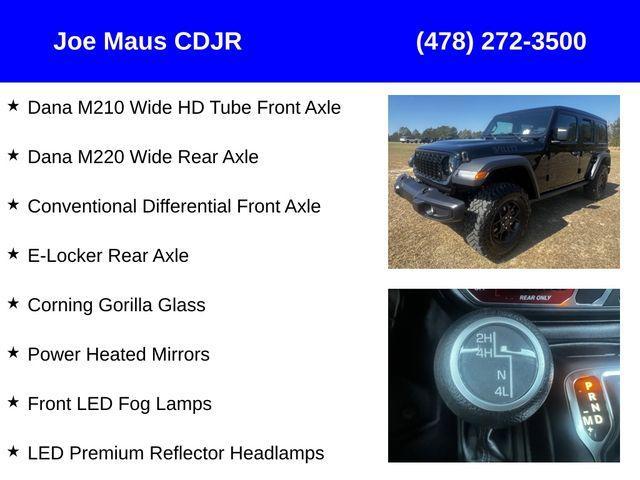new 2025 Jeep Wrangler car, priced at $51,211