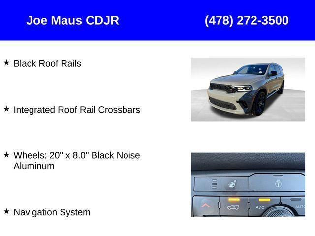 new 2025 Dodge Durango car, priced at $40,480