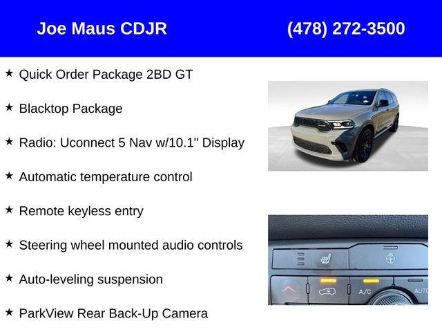 new 2025 Dodge Durango car, priced at $40,480